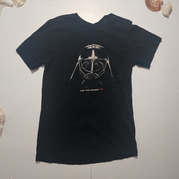 Star Wars Darth Vader Hockey t-shirt Black M - Picture 4 of 4